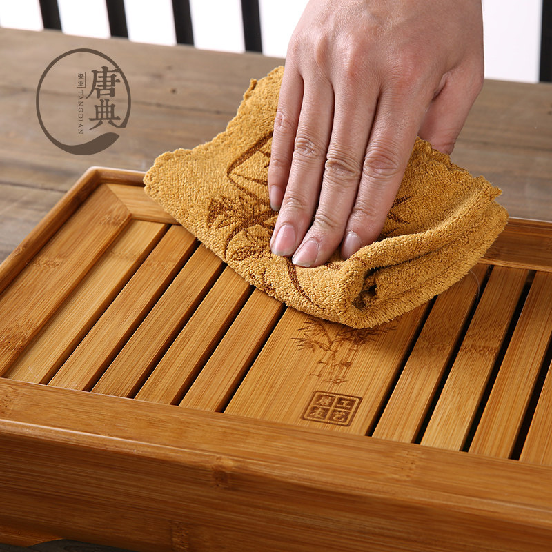 Tea ceremony zero with super absorbent tea towel towel tea special tea towel kung fu tea accessories