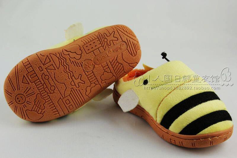 Pantoufles enfants en suède pour hiver - semelle caoutchouc - Ref 1004594 Image 29