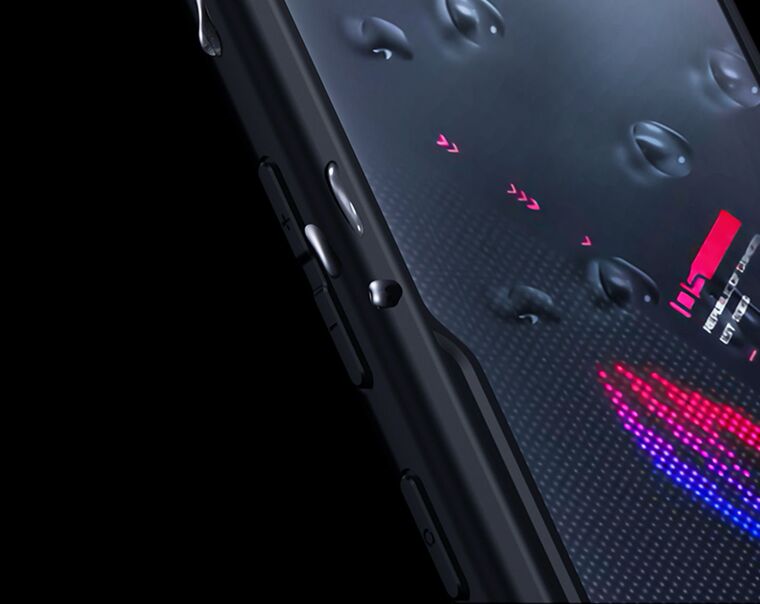 Transparent Clear Heatsink Heat Dissipation Airbag Corner Protection Tough Shockproof Rog Phone 6, Rog Phone 6 Pro Phone Case