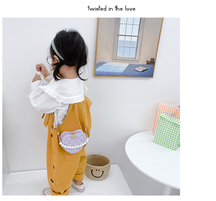 New children's small round bag 2021 new style fashionable diamond-shaped little Chanel mini single-shoulder bag chain stylish crossbody bag undefined