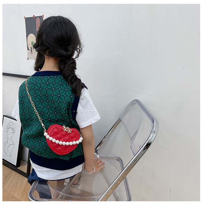 New children's small round bag 2021 new style fashionable diamond-shaped little Chanel mini single-shoulder bag chain stylish crossbody bag undefined