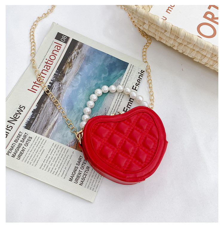 New children's small round bag 2021 new style fashionable diamond-shaped little Chanel mini single-shoulder bag chain stylish crossbody bag undefined
