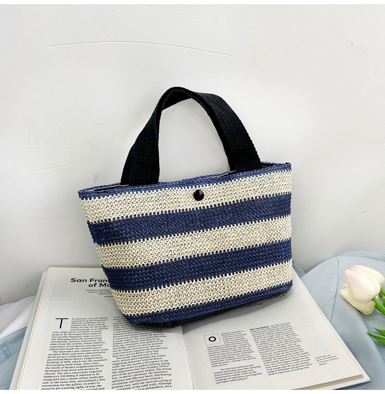 Woven bag, women's fabric bag, 2021 Summer new trendy fashion, trendy hand-held bag, shoulder bag, stylish design, tote bag undefined