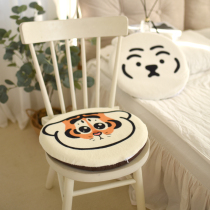 Tiger Year New Year Tiger Chair Cushion Office Classroom Dorm Room Sofa Bedroom Cushion Memory Cotton Removable Back Cushion