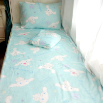 Big Ear Dog Gemini Egg Jun Slide Flannel Blanket Office Dormitory Bedroom Air Conditioning Blanket Cover Cover