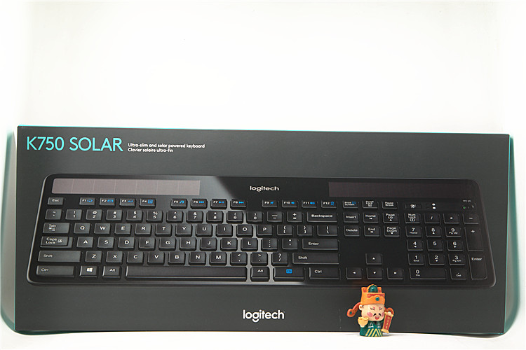 Logitech Rotech K750 WIN Edition Ultra Slim Solar Energy Wireless Keyboard New Beauty Spot 