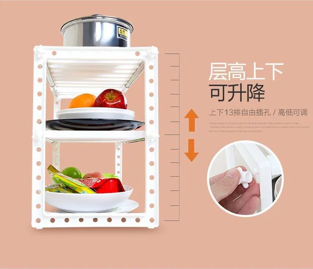 Trang chủ nhà bếp cung cấp kệ sáng tạo lưu trữ nhà bếp hiện vật Hàn Quốc lười biếng cửa hàng bách hóa tiện ích tiện ích - Thiết bị sân khấu đèn led chớp nháy