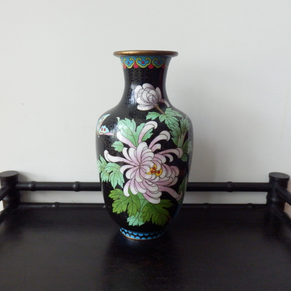 中国美術 銅胎琺瑯 銅製花瓶 壺 唐物古玩 年代品 中国美術 銅胎琺瑯 銅製花瓶 壺 唐物古玩 年代品 - メルカリ