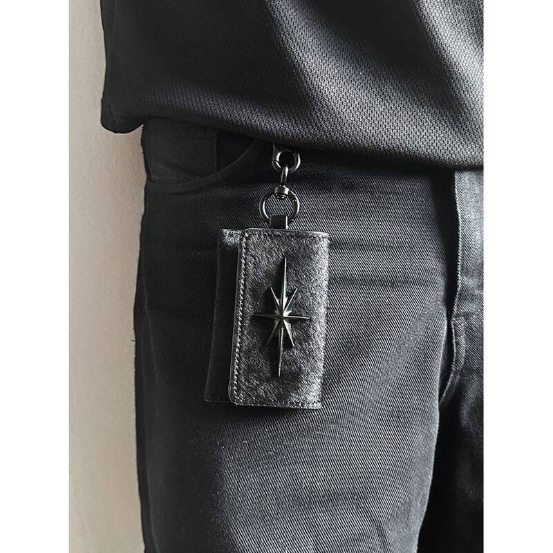 Everett Metal Waist Accessory Keychain Coin Purse Card Holder