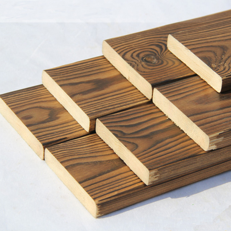 Wood Zhangzi pine wood square wood cylindrical sub-square column sub-sheet wood wood keel partition wood wood