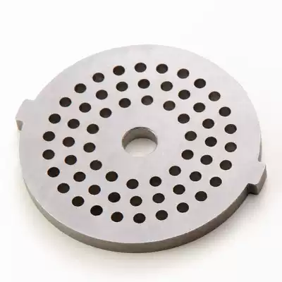 Can U.S. LKM-MX01 manual stainless steel meat grinder accessories-3mm out of the meat board (round knife)