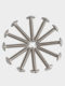 Large packaging 304 stainless steel large flat head self-tapping screw M3M4M5M6 cross self-tapping screw wood screw
