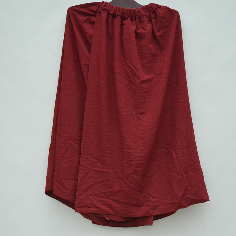 Lamas monk uniforms Tibetan Buddhist supplies cotton linen nepotism dress lamas sleeves half body dress lampoon monk pants monk skirts