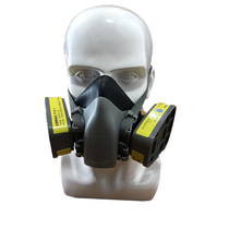 6200 anti-dust half mask BG15 dust fire spray paint silicone anti-dust half mask respiratory protective mask