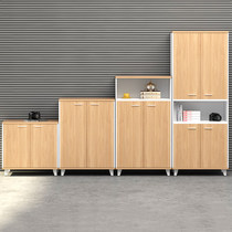 Guangzhou office furniture filing cabinet bookcase low cabinet office cabinet data cabinet wooden office file cabinet staff