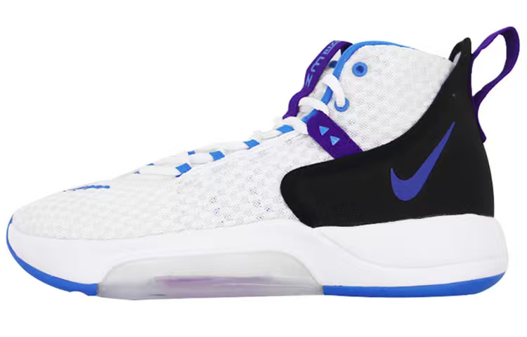 Nike Zoom Rize Black, White, and Blue Practical Basketball Shoes for Men and Women, Domestic Version Bq5398-101 Nike Zoom Rize Black, White, and Blue Practical Basketball Shoes for Men and Women, Domestic Version Bq5398-101