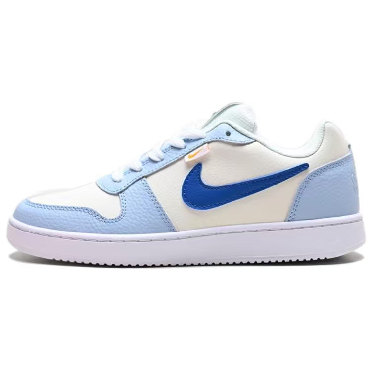 Nike Ebernon Casual Series Wear-Resistant Low-Top Sneakers Men's Blue and White Hj3490-141