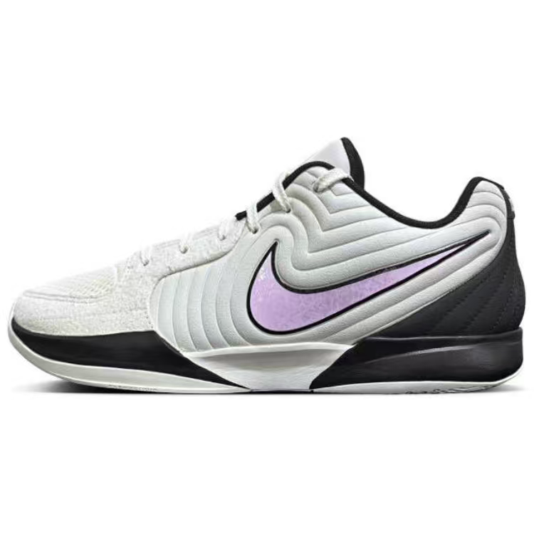 Nike Ja 2 Soft and Comfortable, Non-Slip and Wear-Resistant, Low-Top, Purple and Black Fd7327-100