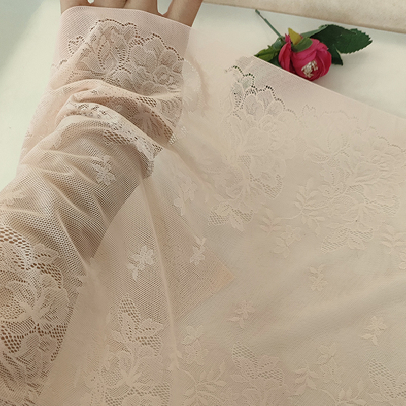 Skin-Friendly, Soft, Skin-Tender, Elastic Lace Trim, Accessory for Skirts, Handmade Extended Skirt Hem for Clothing Decoration