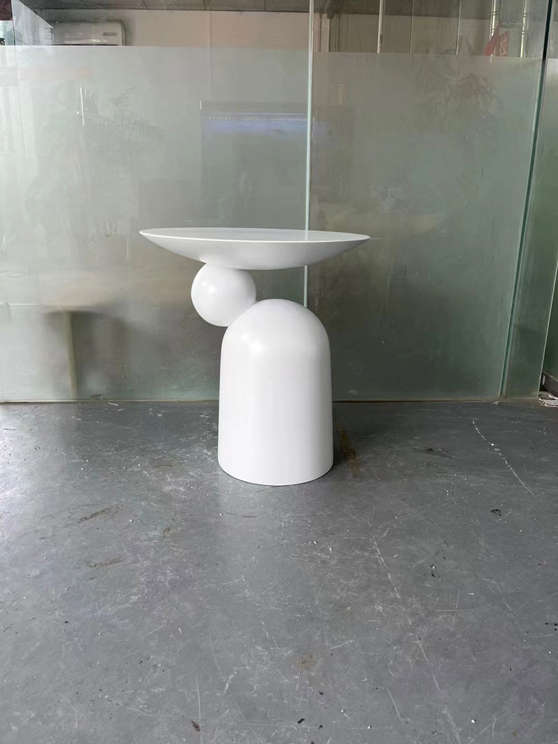 Creative designer pebble coffee table side table fashion wabi-sabi sofa chair low stool coffee shop corner furniture