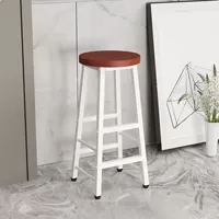 Тиковая цветовая поверхность+белая полка высотой 70 см