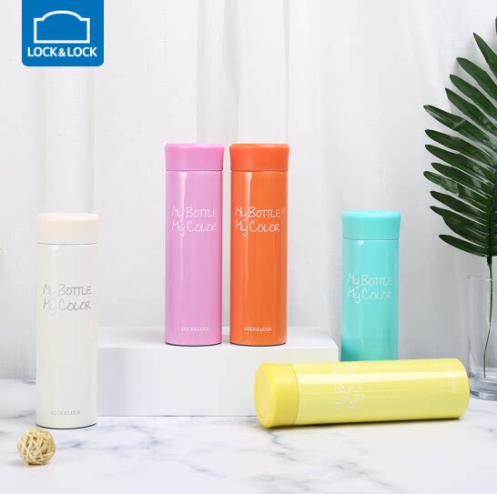 Music Buckle Fun buckle Fun Mark Cup Vacuum Insured Cup for men and women Students Business Tea Cup water glass 390ml white