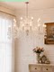 French-Style Crystal Chandelier, New Model Living Room Lamp, European-Style Dining Room Lamp, Elegant Bedroom and Study Lamp, High-End Duplex Villa Lamp