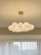 Moon Lamp French Light Luxury Planet Bubble Balloon Lamp Cream Style Glass Cloud Children's Room Bedroom Living Room Chandelier