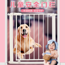 Stair guardrail Childrens safety door rail Stairway anti-fall anti-fall baby isolation door fence Fence Indoor