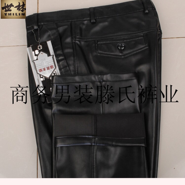 Pantalon cuir homme en vrac pour adolescent pour automne - Ref 1477381 Image 18