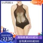 La Perla Bà SRENENE sê-ri sequin sang trọng màu đen vàng gợi cảm áo tắm một mảnh Liu Wen với đoạn văn - Bộ đồ bơi One Piece bikini một mảnh khoét eo