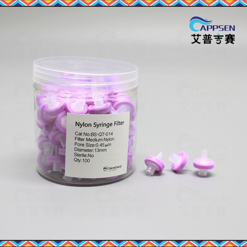 Biosharp BS-QT-014 一次性油系滤器(NY膜13mm 0.45u)Oil Filters