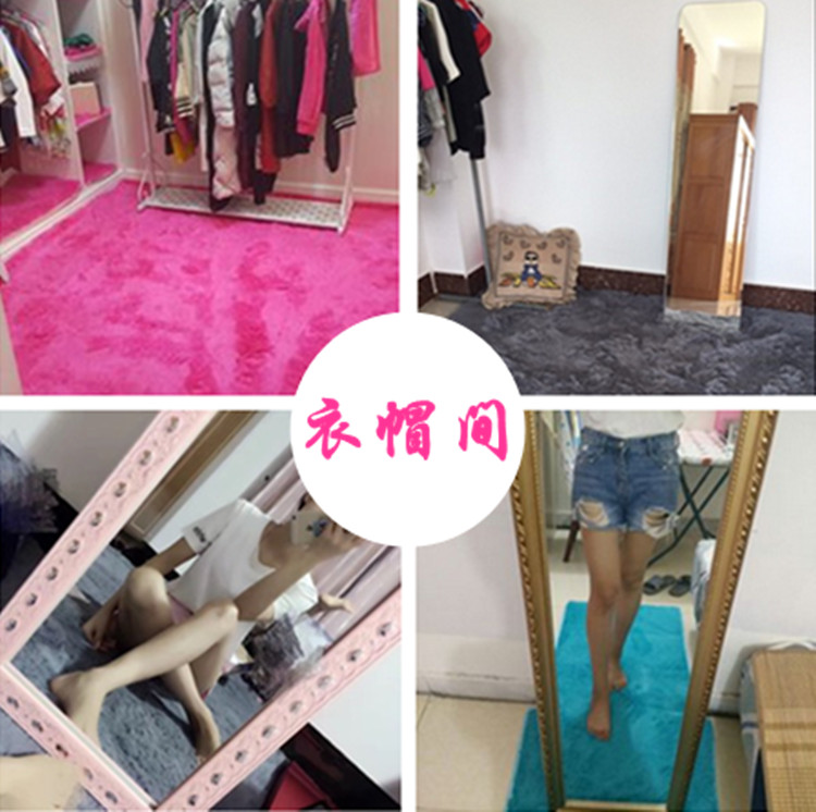 Máy có thể giặt ngắn sang trọng thảm giường phòng ngủ đầu giường thảm đầy đủ cửa hàng phòng khách sàn mat bàn cà phê nhà thảm lót phòng ngủ