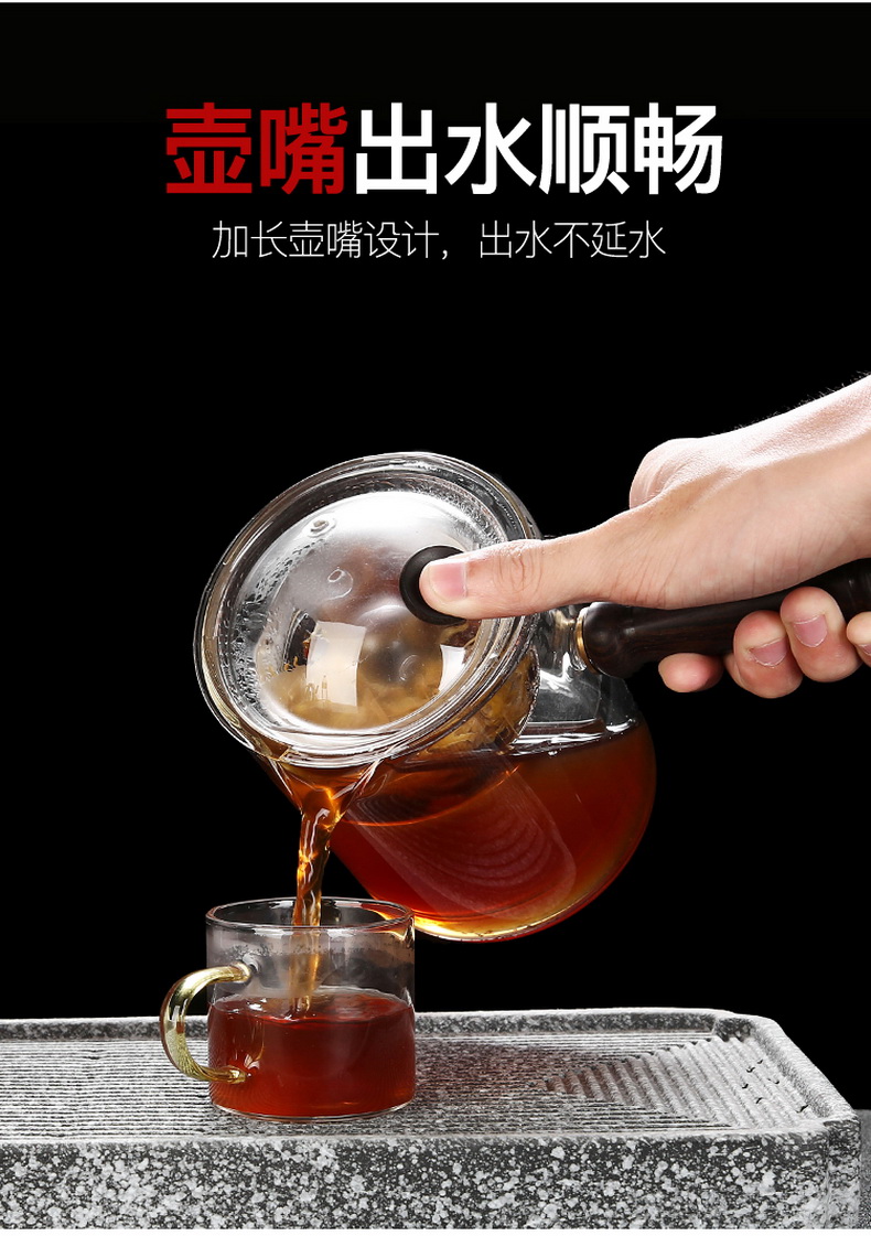 Porcelain heng tong automatic electric TaoLu boiled tea, tea sets Pyrex cooking pot steam steaming tea