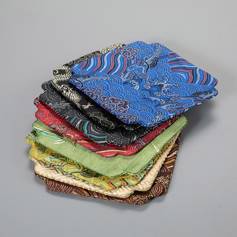 Cloth art porcelain constant hall brocade cup mat linen cotton teapoy flag against the hot insulation suction pot bearing pad tea accessories