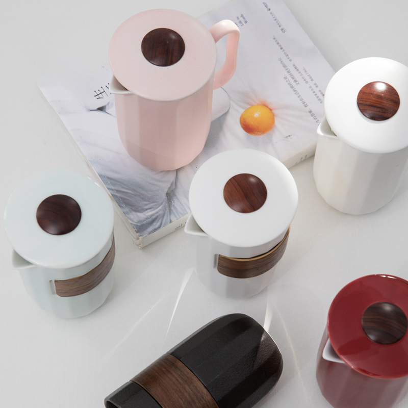 Porcelain ceramic teapot # constant filtering single pot of high - capacity kung fu tea set suit household contracted and I teapot