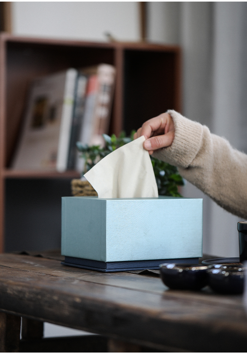 Porcelain heng tong ji blue to crack a pot of three small POTS travel tea set gift boxes of household contracted teapot