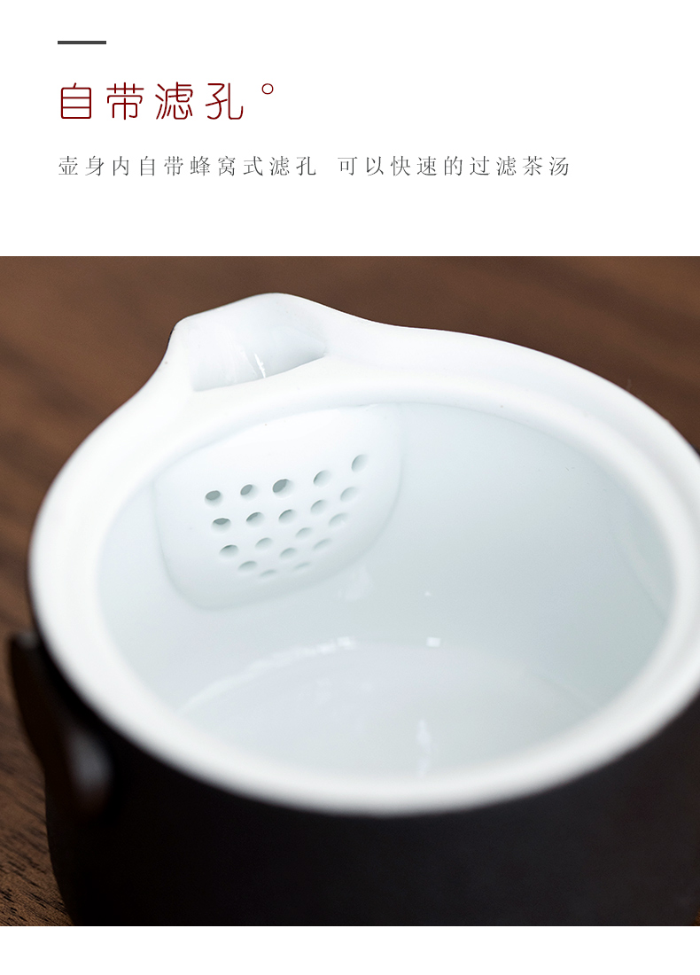 Porcelain # constant travel tea set small suit is suing portable bag contracted to crack a pot of three kung fu teapot