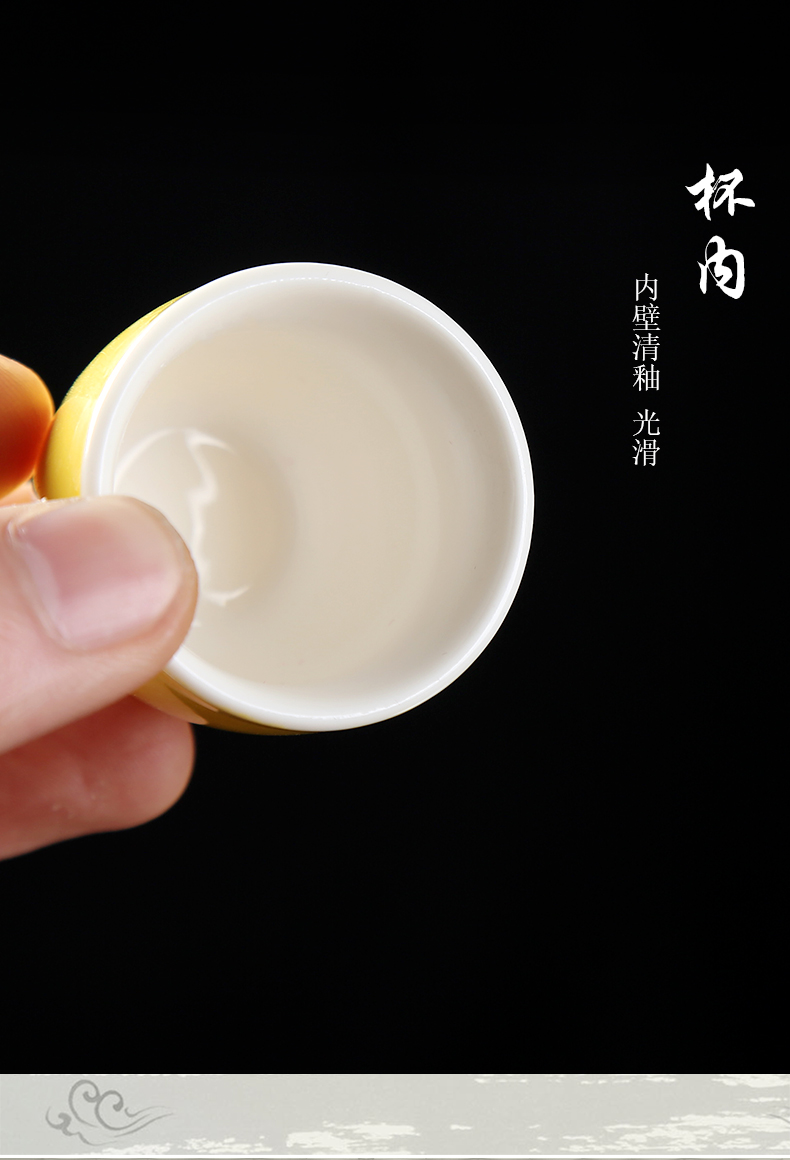 Sứ Hengtang Nhật Bản sáng tạo gốm sứ đặt phù hợp bình janter rượu vang trắng thủy tinh thủy tinh nhỏ rượu vang hầm rượu rõ ràng - Rượu vang giá để rượu