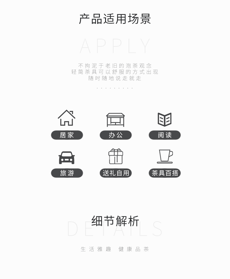 Porcelain constant hall mark cup large capacity with cover glass, household ceramics filter couples make tea cup custom office