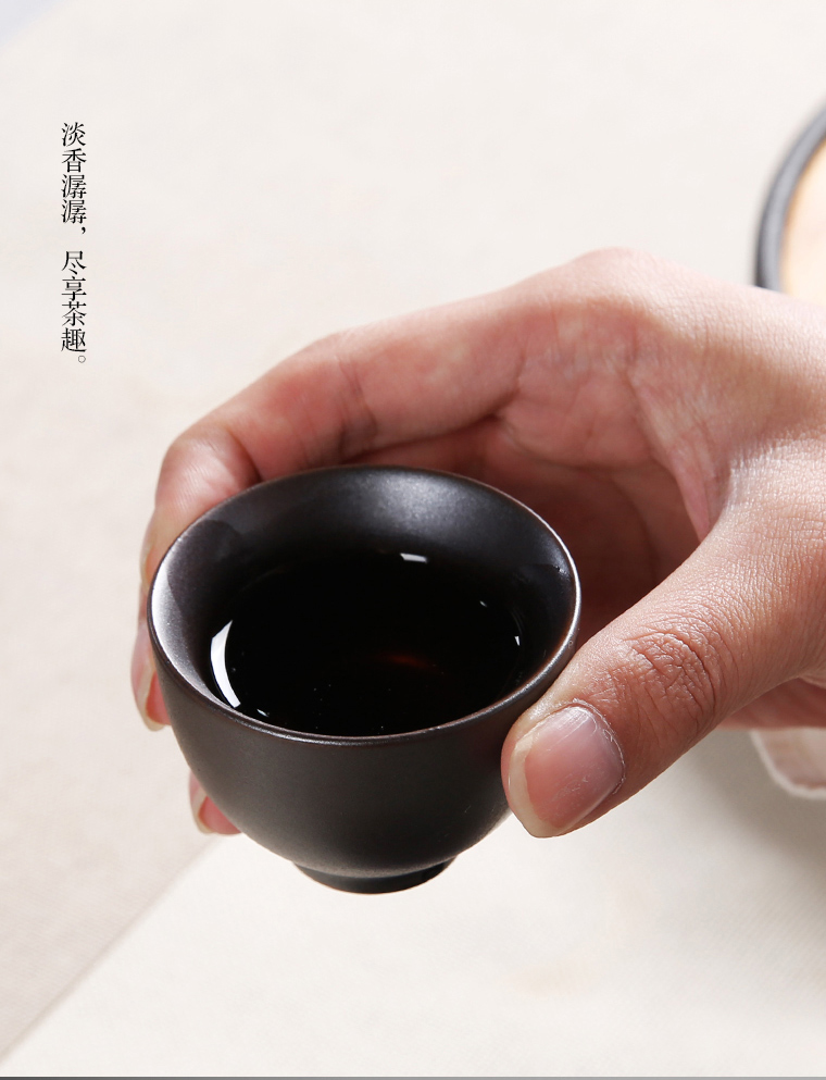 Porcelain heng tong kung fu tea set portable travel suit to crack a pot of dry tea set fourth teapot teacup suits for