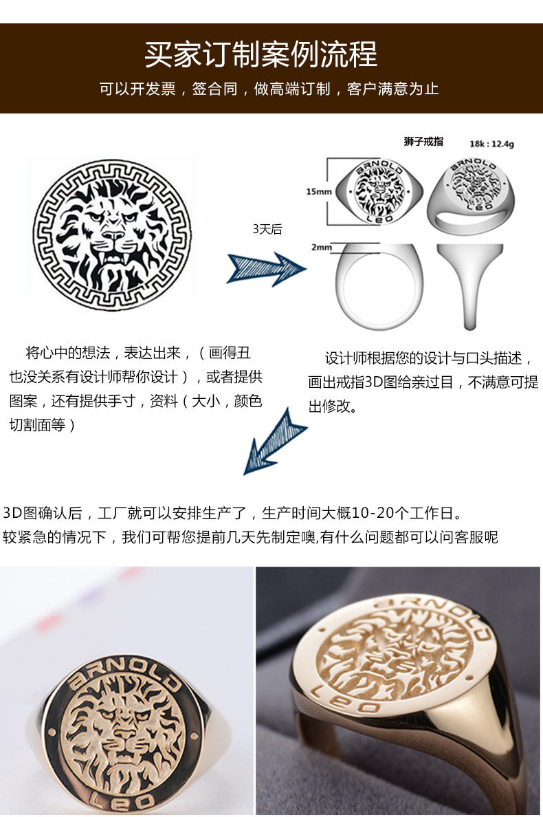 Bague homme LSSW     en Argenterie - Ref 3088537 Image 9