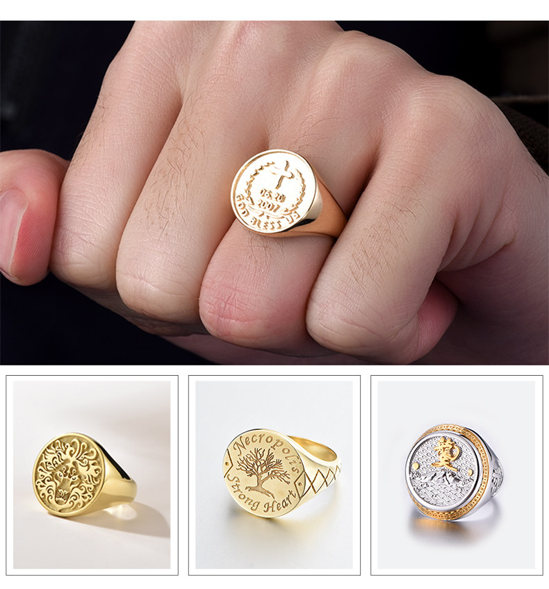 Bague homme LSSW     en Argenterie - Ref 3088537 Image 13