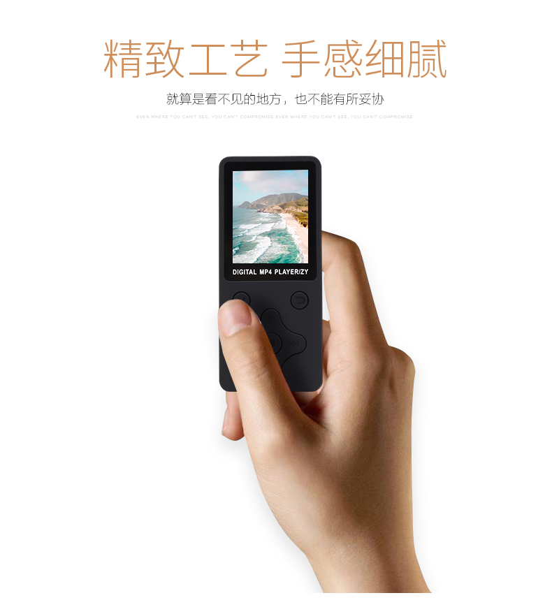 mays nghe nhac Mp4mp3 siêu mỏng Thẻ sinh viên Walkman Máy nghe nhạc MP3 thể thao học tiếng Anh ghi sách điện tử MP4MP5 - Máy nghe nhạc mp3 máy nghe nhạc benjie