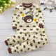 New childrens bông đồ lót mùa thu quần áo bộ 0-6 tuổi bé trai và bé gái bộ pajama quần áo trẻ em mùa xuân và mùa thu.