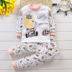 New childrens bông đồ lót mùa thu quần áo bộ 0-6 tuổi bé trai và bé gái bộ pajama quần áo trẻ em mùa xuân và mùa thu. 