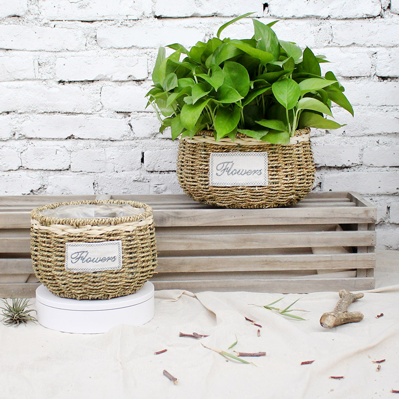Fields Garden Grass Choreograpeaceae Choreograpeaceae Choreograpevine Basket Handwoven Flower Arrangement Basket Wall Hanging Potted Gold Gado Meats Large Flower Pots