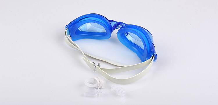 Bơi kính bơi cần thiết Kính bơi kính bơi (nút tai + kẹp mũi + kính bảo hộ) ba mảnh 50g - Goggles kính bơi view v500s