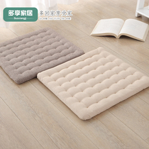Cotton and hemp memory cushion cushion Solid wood chair ring chair Winter office four seasons thickened tatami sofa cushion