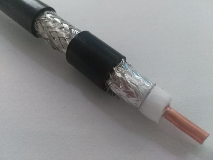 RG8U coaxial cable radio frequency coaxial cable 50-7 LMR-400 feeder double layer shielded coaxial feeder